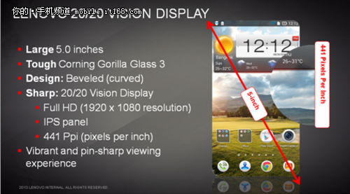 聯(lián)想VIBE X 發(fā)布 表示進軍高端手機市場