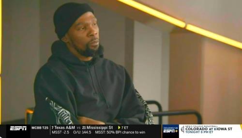  還打多久退役？KD：目前無法預(yù)測終點 可能會發(fā)生也可能不會