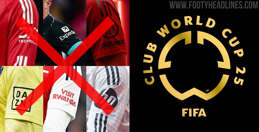  FIFA不允許世俱杯球隊有袖標(biāo)贊助，需貼上世俱杯徽標(biāo)