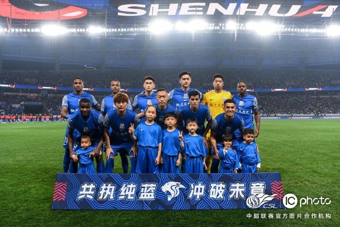  吳曦、路易斯破門，申花主場(chǎng)2-2戰(zhàn)平國(guó)安