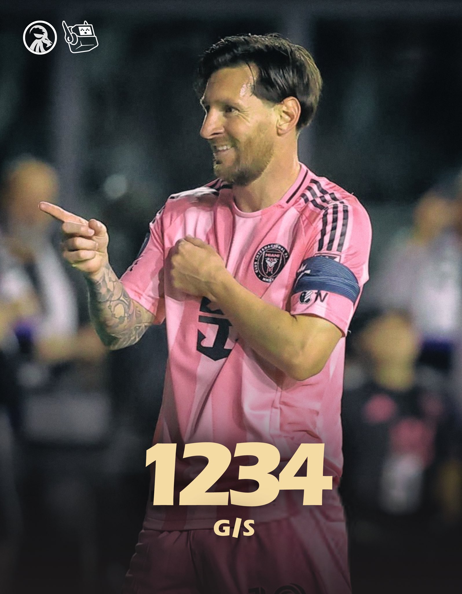  回歸即進球！37歲梅西生涯目前853球381助，參與進球數(shù)1234球！