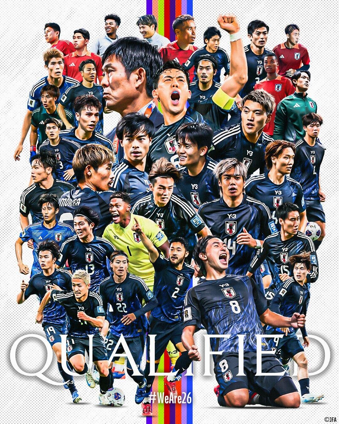  斷層領(lǐng)先！日本7輪6勝1平提前晉級世界杯，全球除東道主外首隊！
