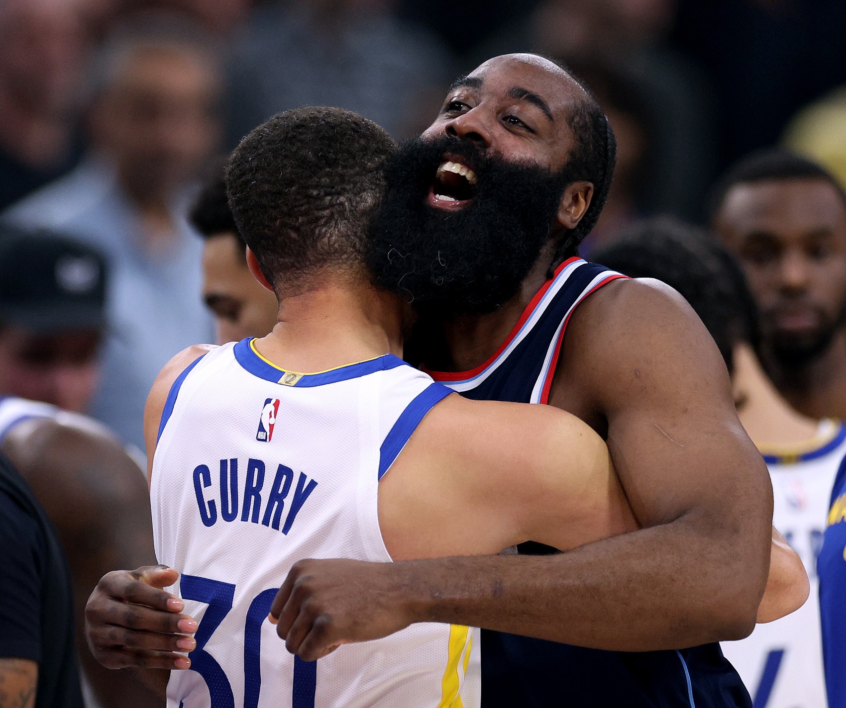  諸神黃昏！庫里哈登先后50+ NBA歷史首次兩名35歲以上球員轟50+！